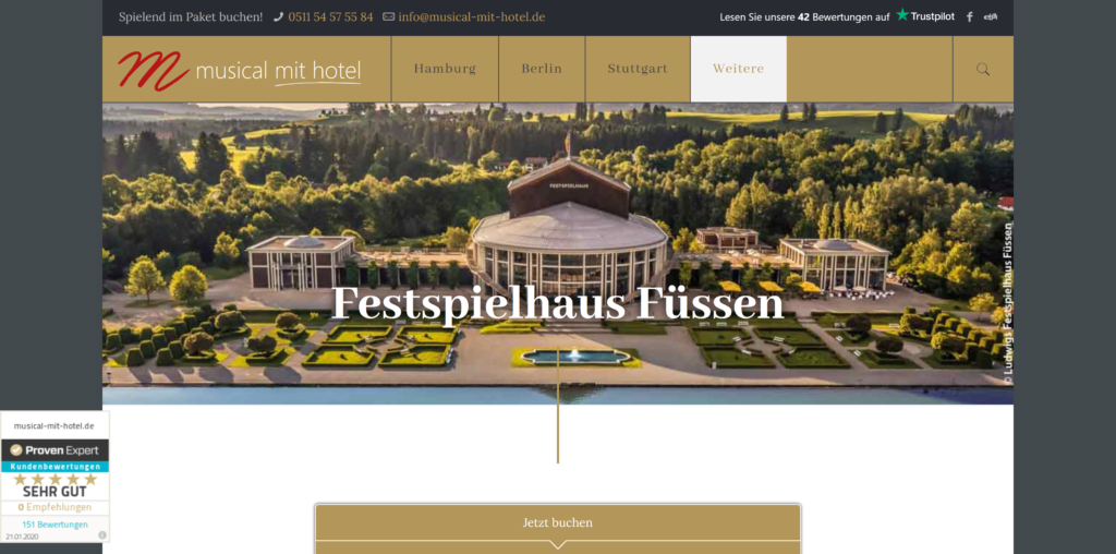  ️ Festspielhaus Füssen Illustration 